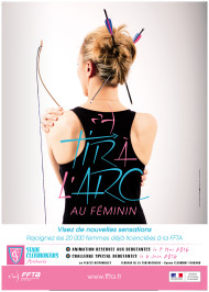 Affiche Stade Clermontois Archerie 2 - Tir a l'arc au féminin 2016